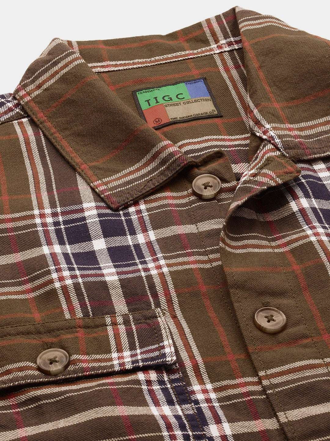 Shop Men Check Shirt Online.