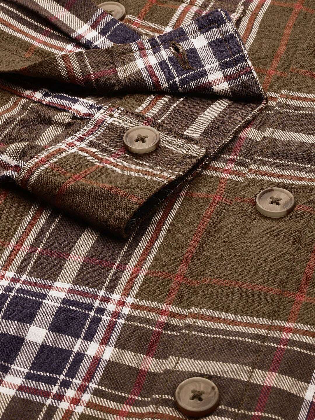 Shop Men Check Shirt Online.