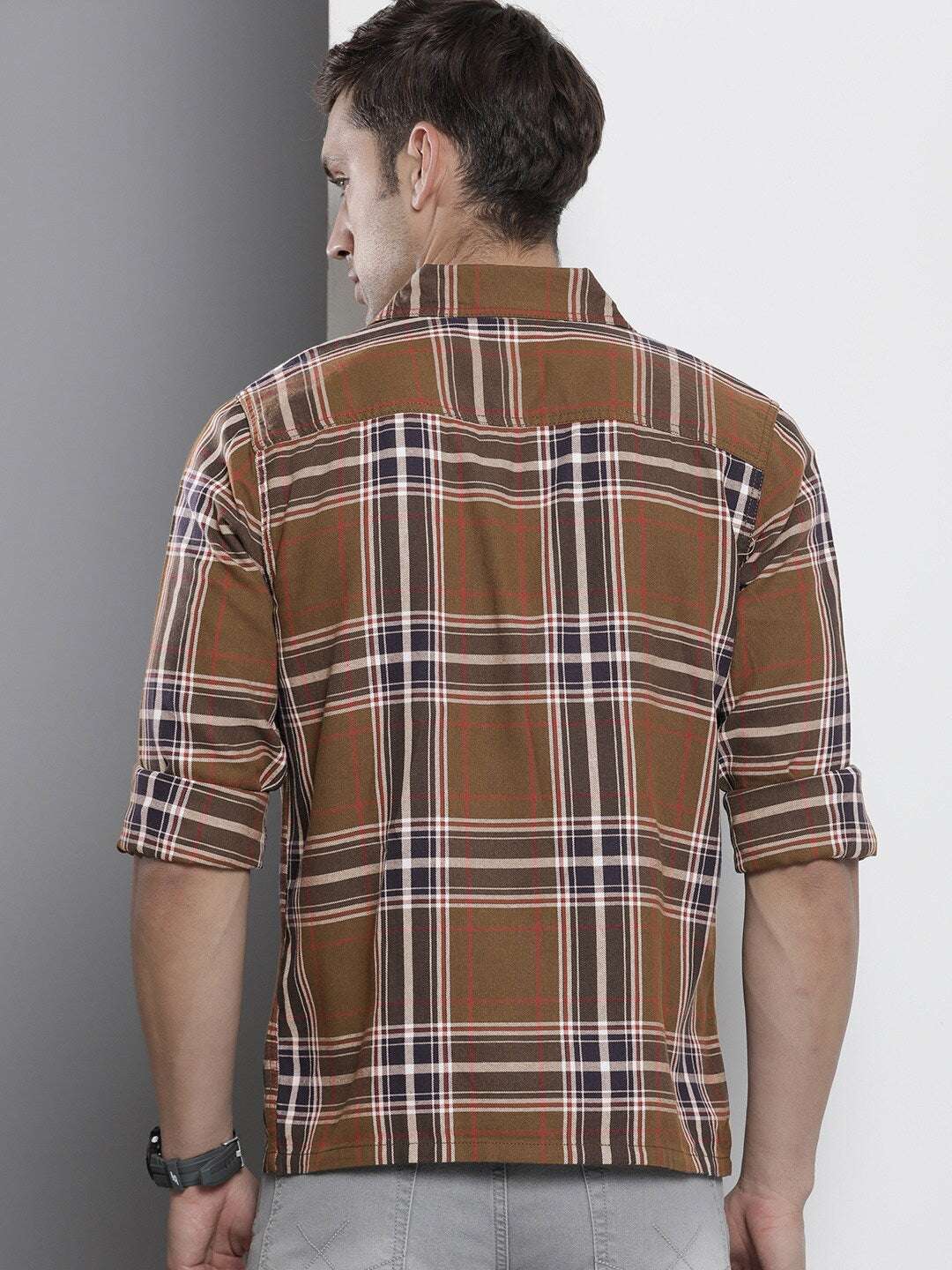 Shop Men Check Shirt Online.