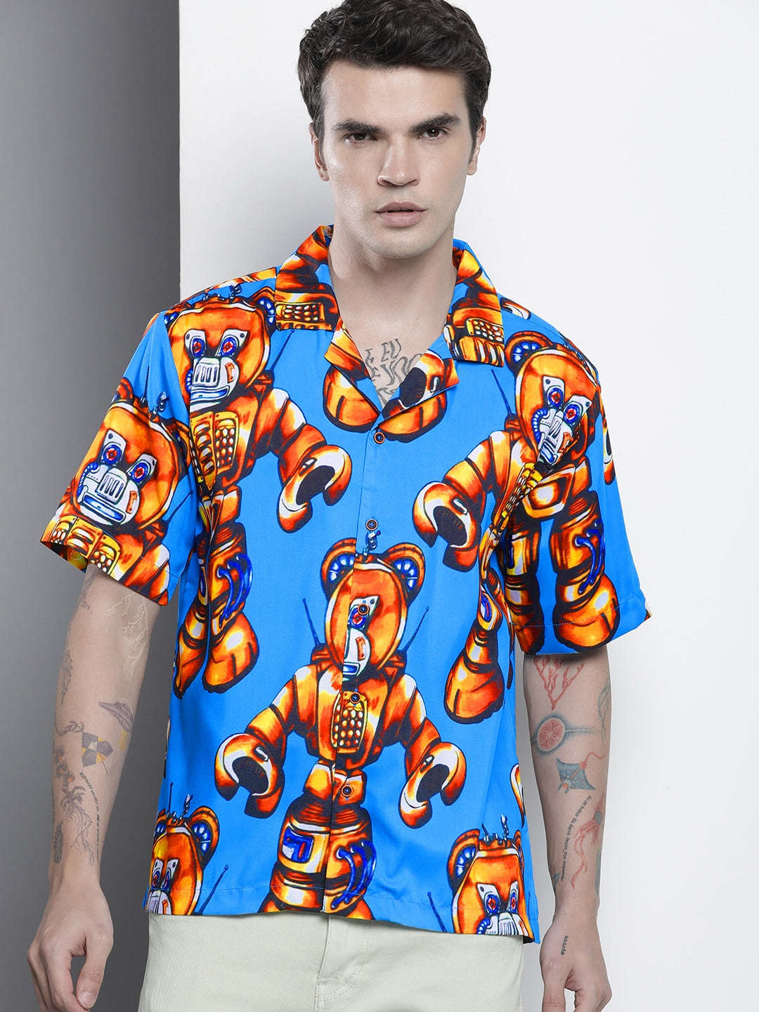 Shop Men Printed Shirt Online.