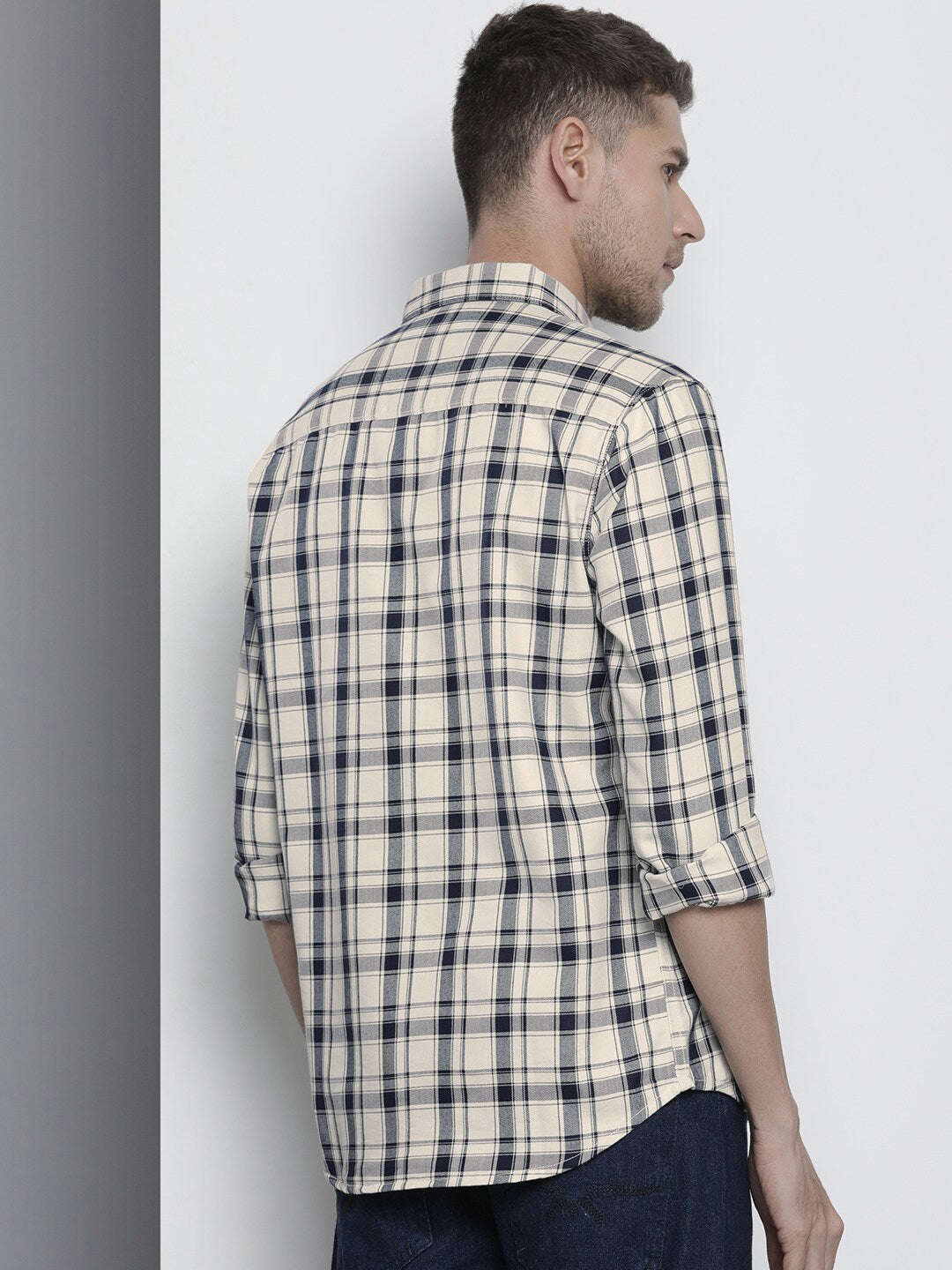 Shop Men Check Shirt Online.