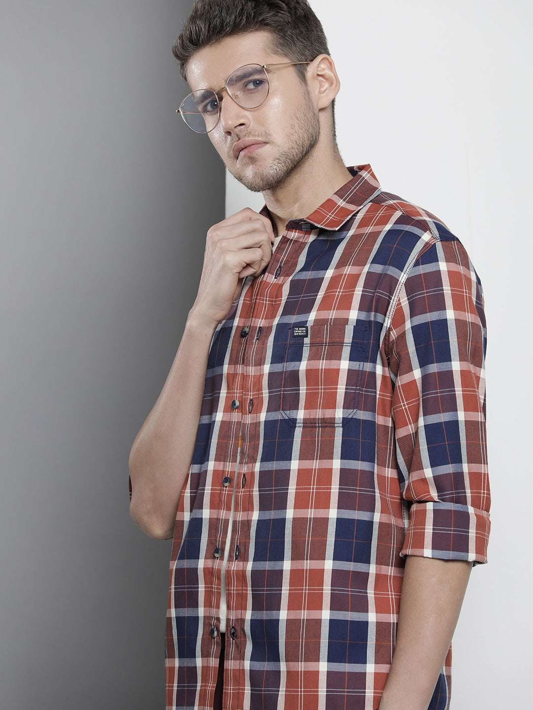 Shop Men Check Shirt Online.