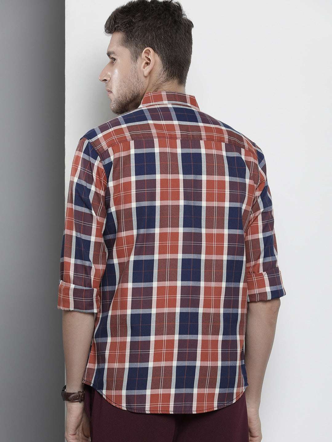 Shop Men Check Shirt Online.