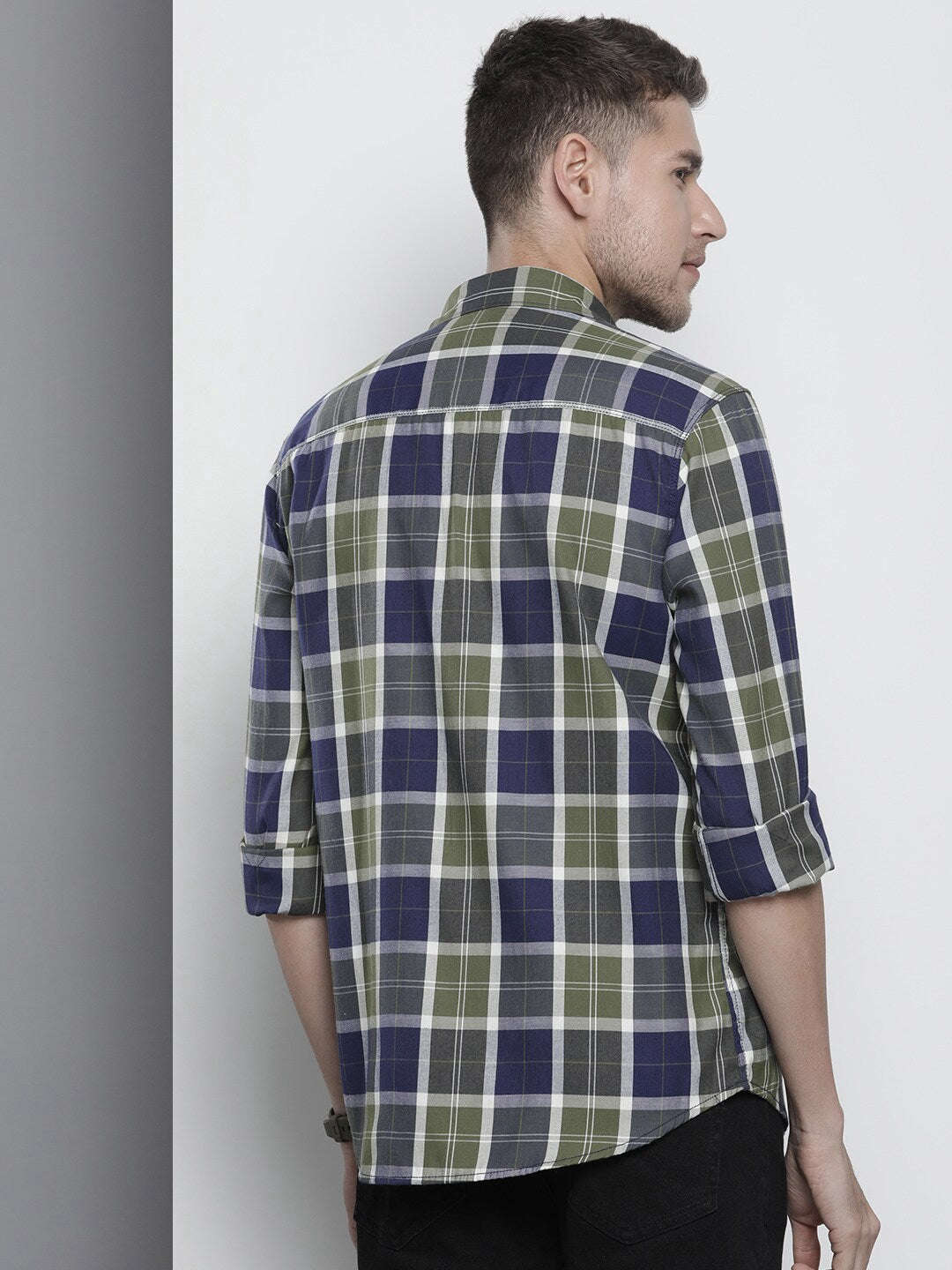 Shop Men Check Shirt Online.