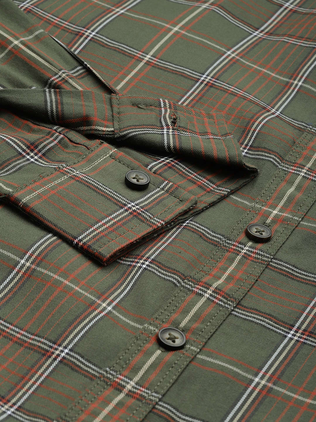 Shop Men Checked Shirt Online.