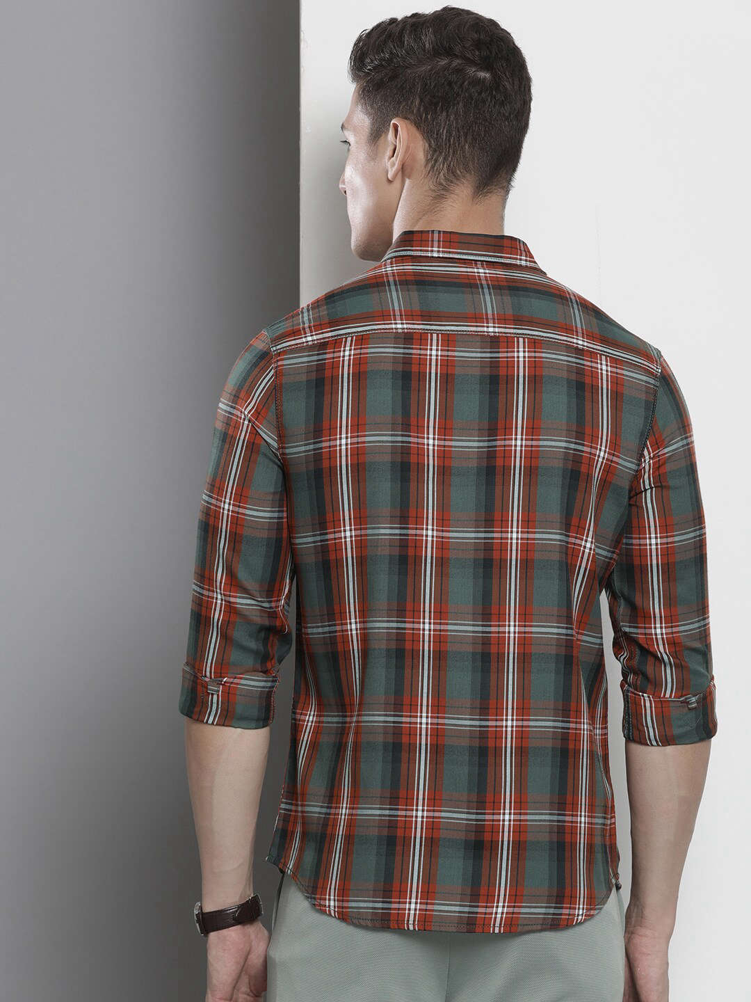 Shop Men Check Shirt Online.