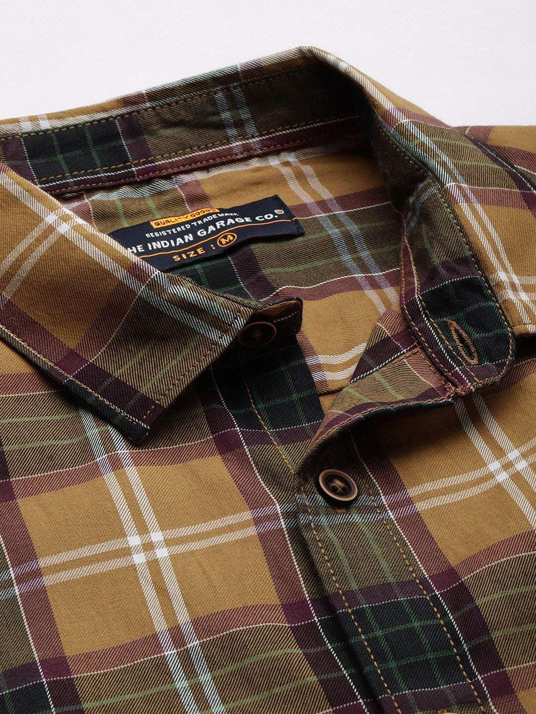 Shop Men Checked Shirt Online.