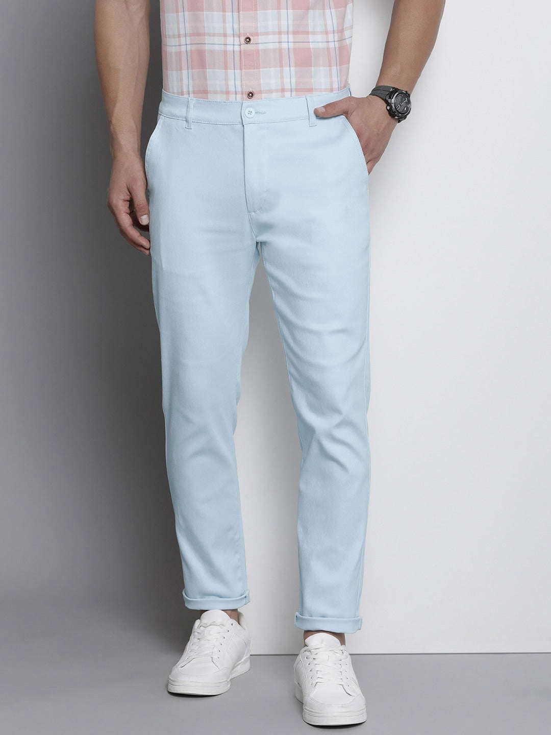 Shop Men Satin Chino Online.