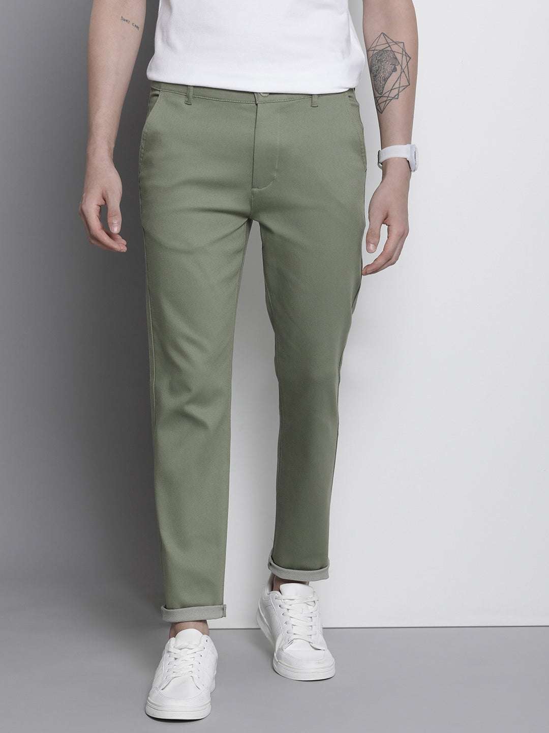 Shop Men Satin Chino Online.