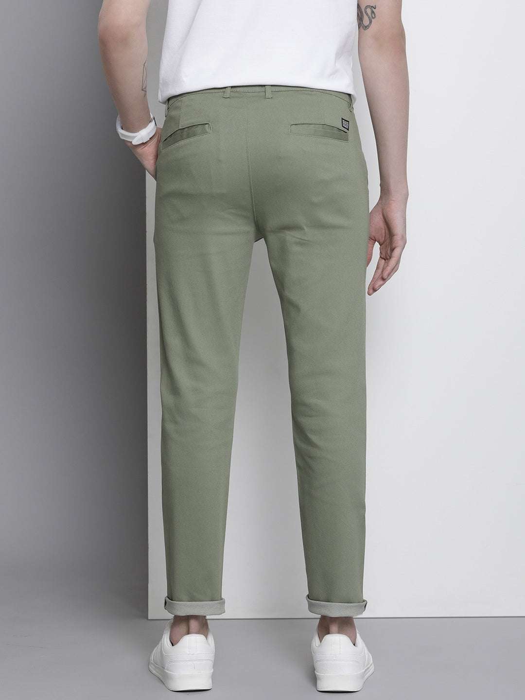 Shop Men Satin Chino Online.