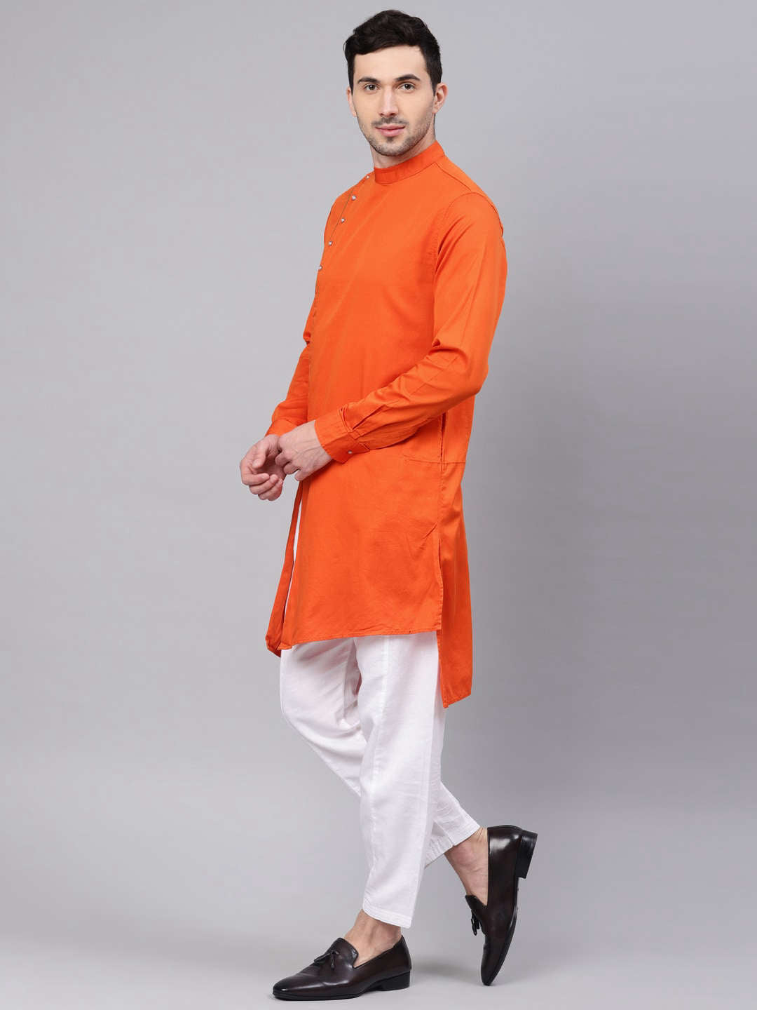 Shop Men Long Length Kurta Online.