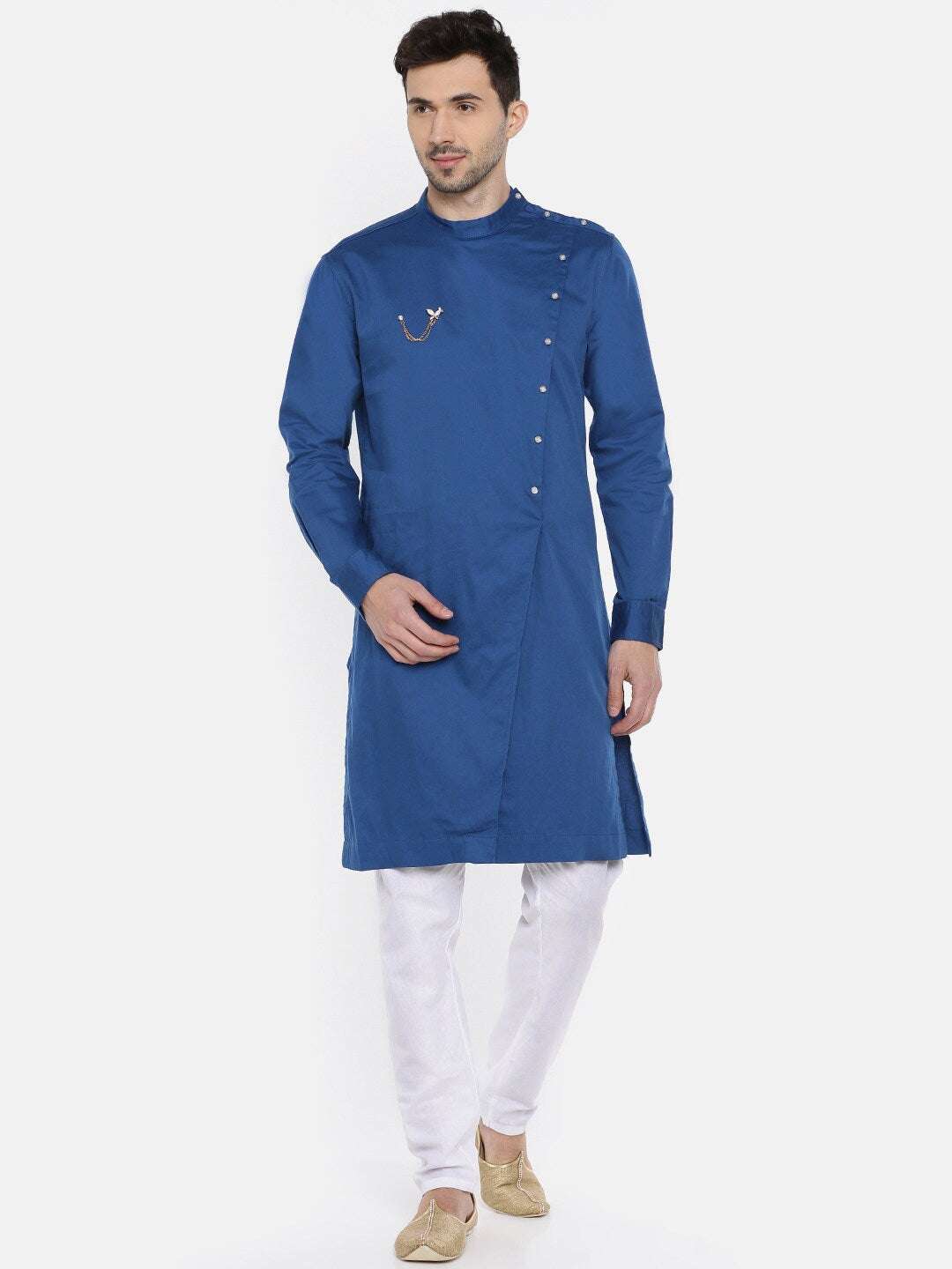 Shop Men Kurta Long Length Online.