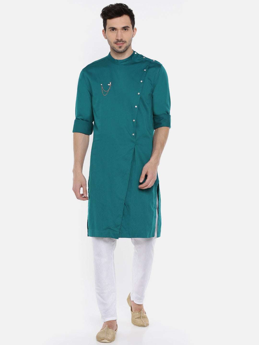 Shop Men Kurta Long Length Online.