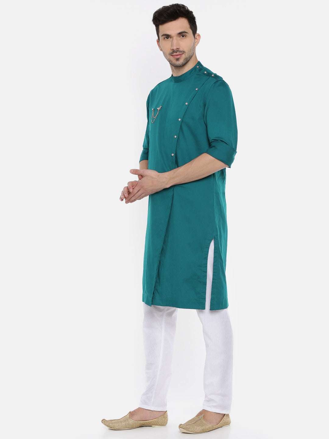 Shop Men Kurta Long Length Online.