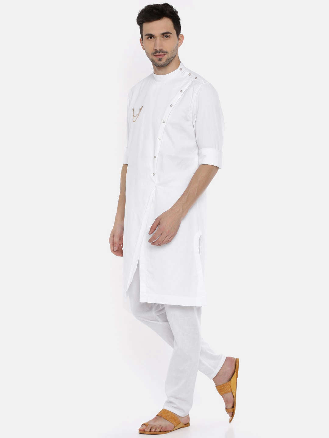 Shop Men Kurta Long Length Online.