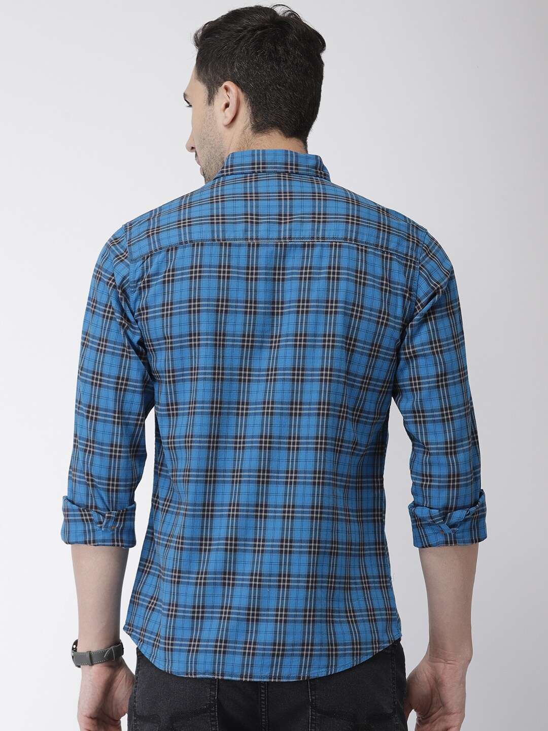 Shop Men Checkered Shirt Online.