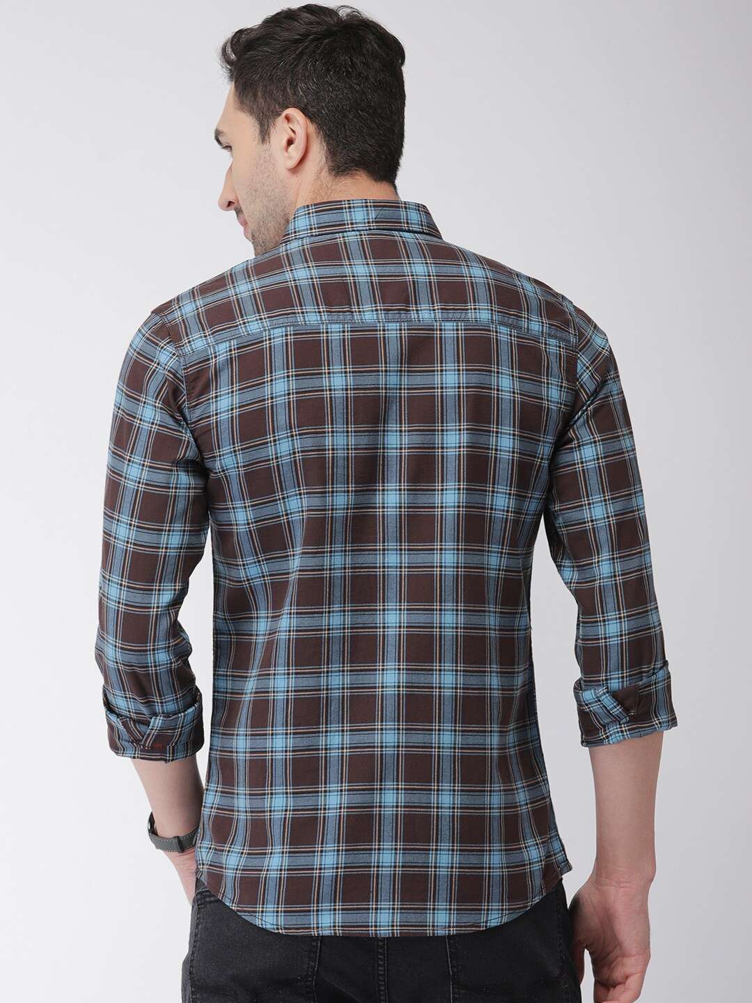 Shop Men Checkered Shirt Online.