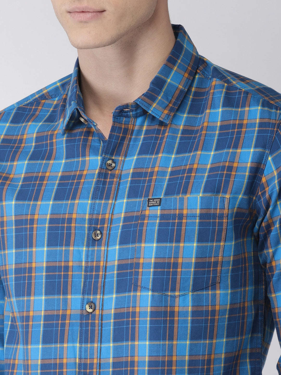 Shop Men Checkered Shirt Online.