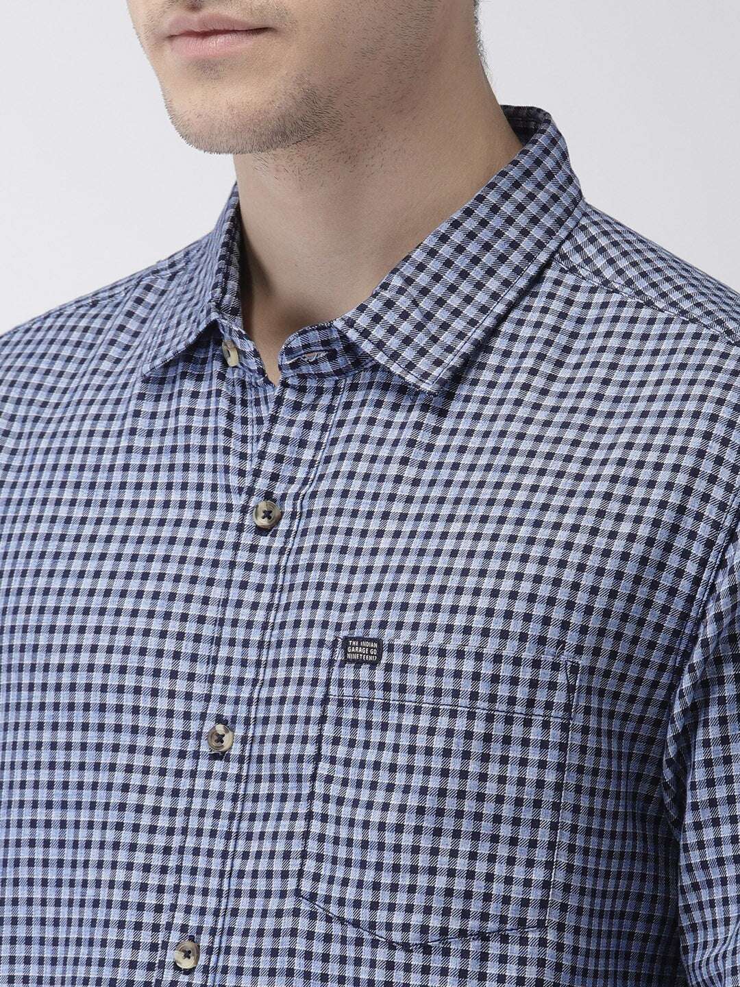 Shop Men Checkered Shirt Online.