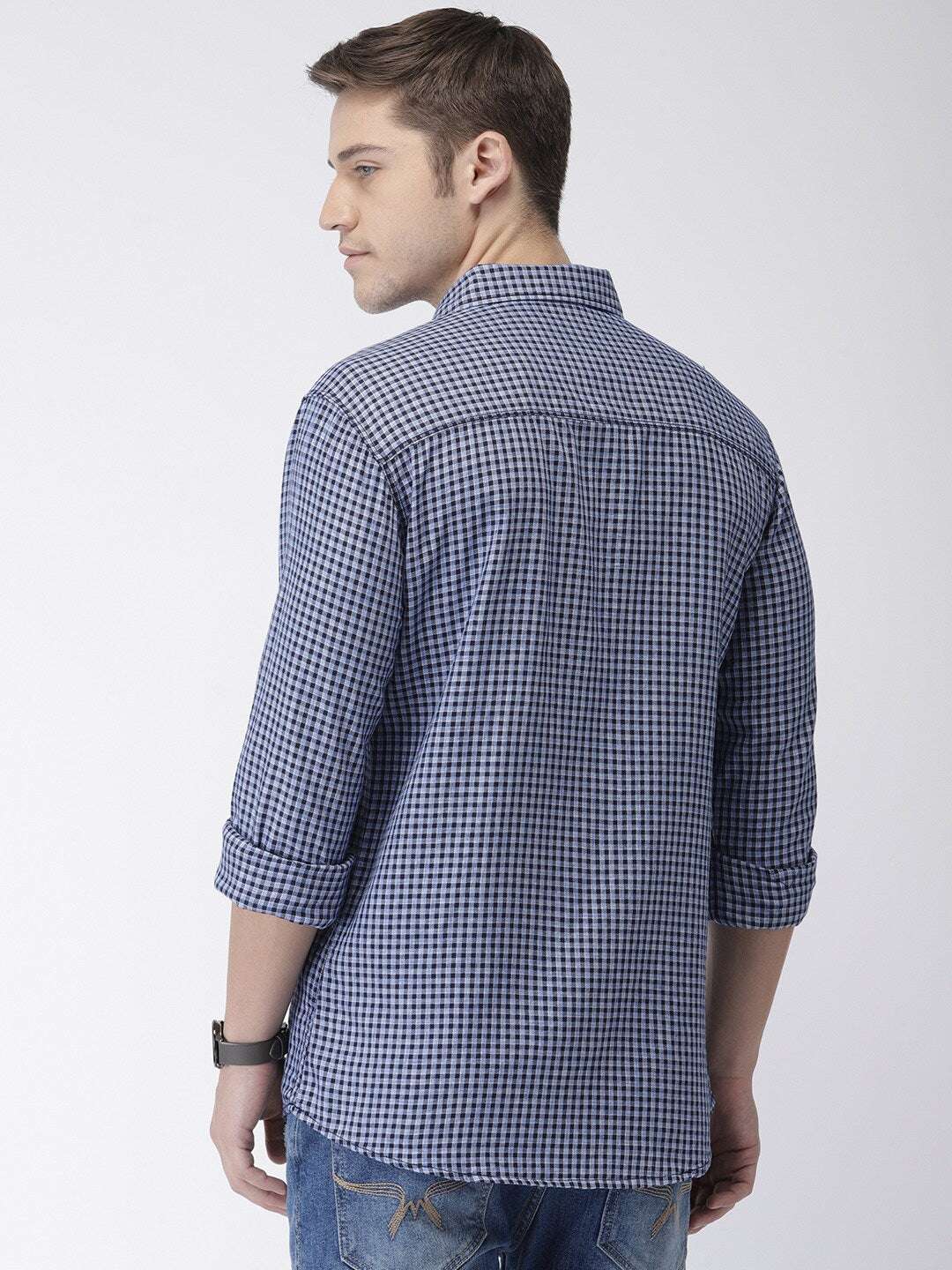 Shop Men Checkered Shirt Online.