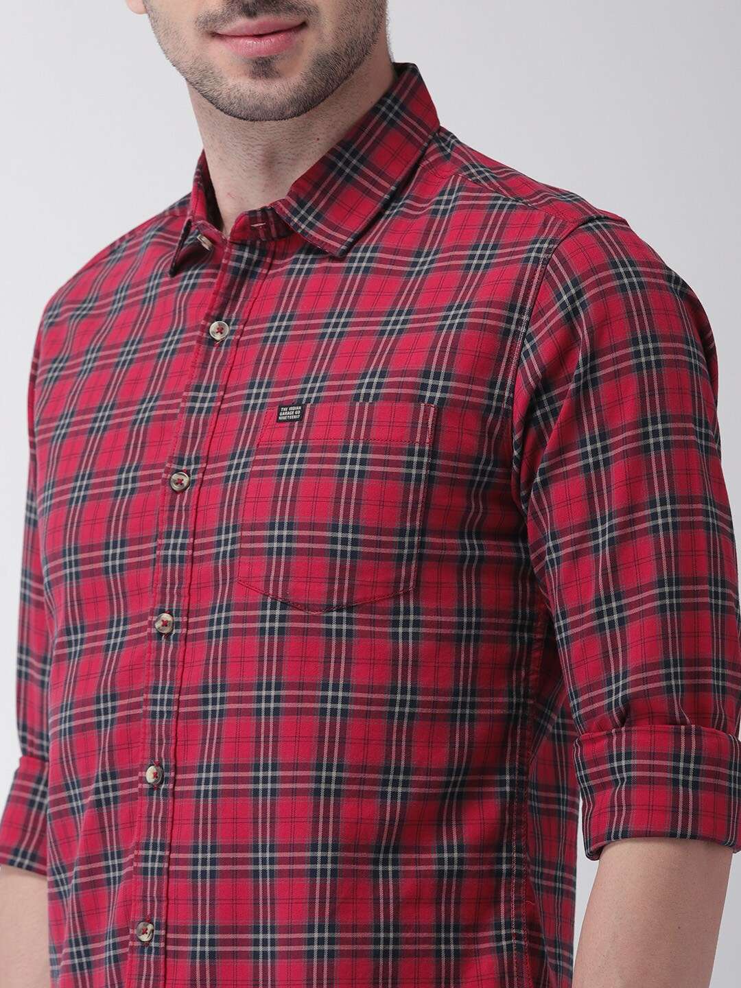 Shop Men Checkered Shirt Online.