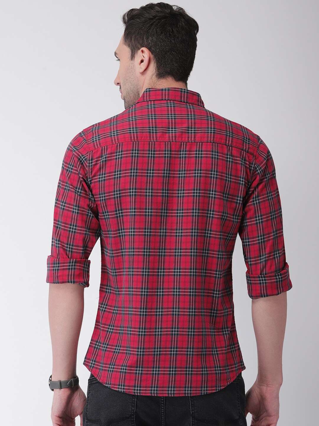 Shop Men Checkered Shirt Online.