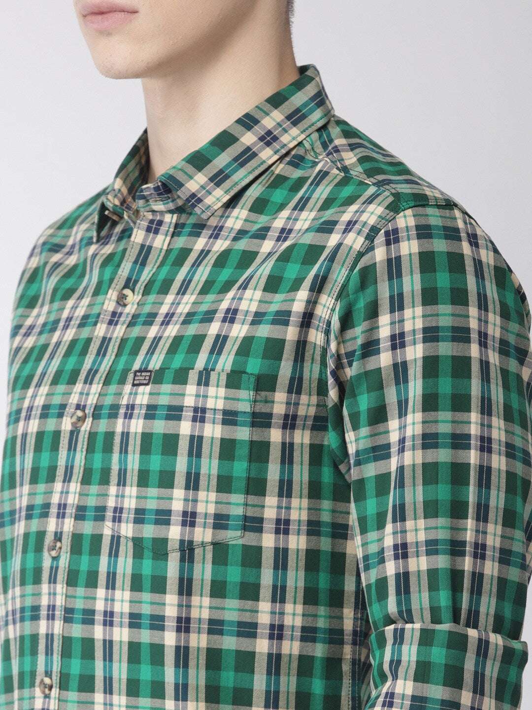 Shop Men Checkered Shirt Online.