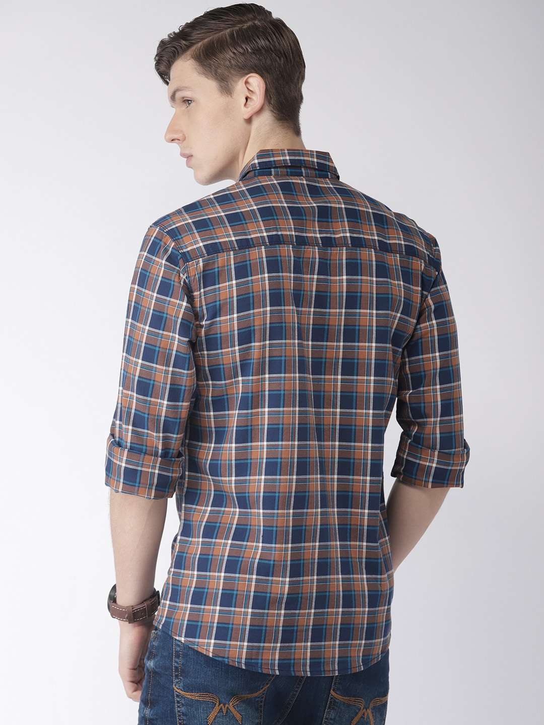 Shop Men Checkered Shirt Online.