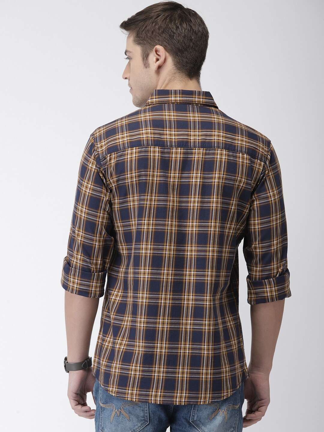 Shop Men Checkered Shirt Online.