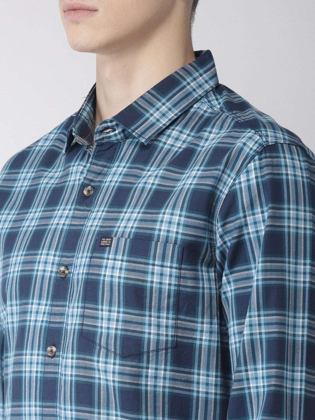 Shop Men Checkered Shirt Online.