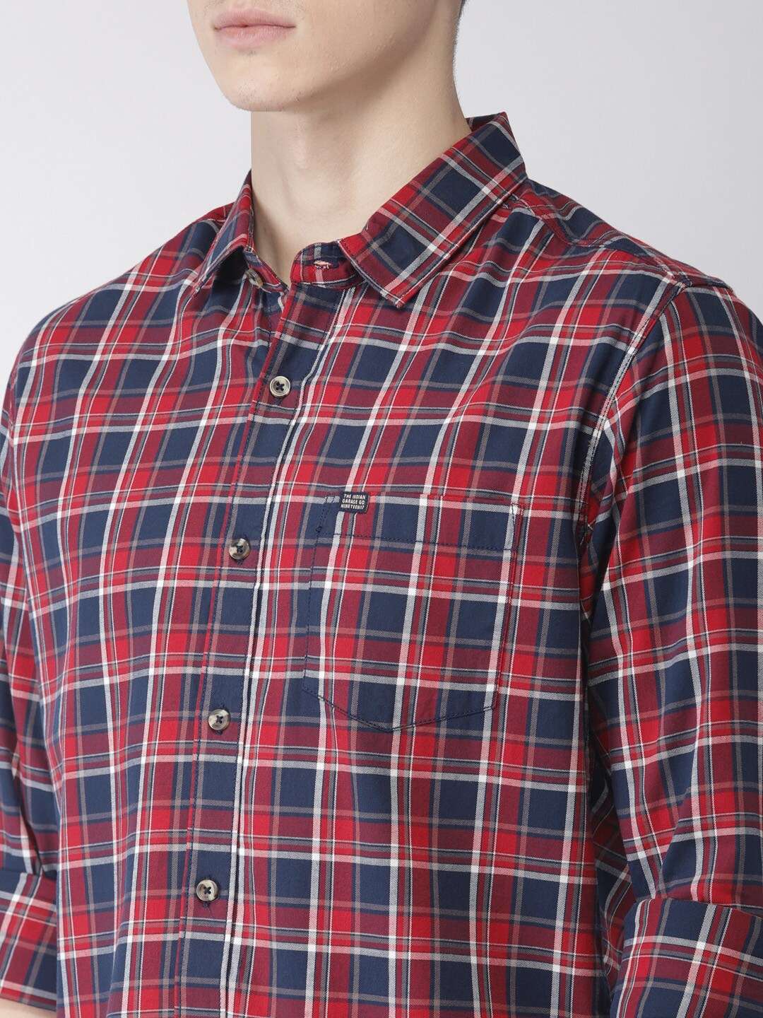 Shop Men Checkered Shirt Online.