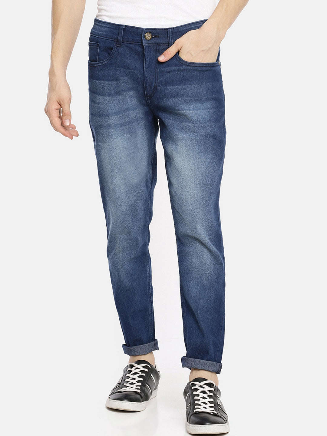 Shop Men Solid Jeans Online.