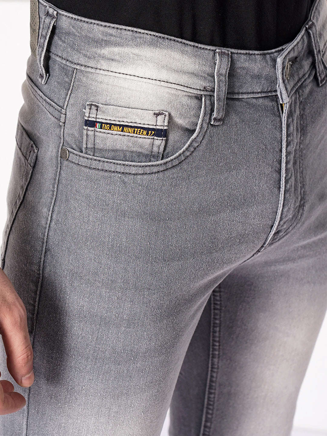 Shop Men Solid Jeans Online.