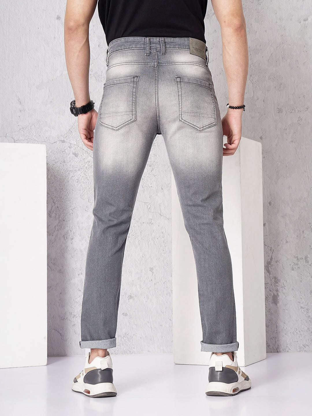 Shop Men Solid Jeans Online.