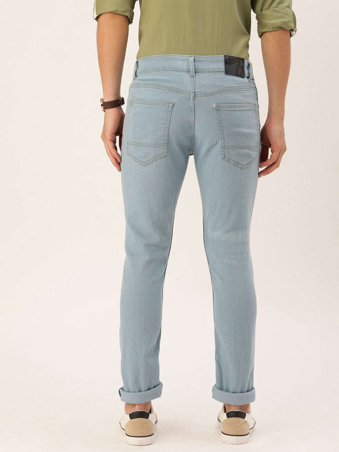 Shop Men Solid Jeans Online.