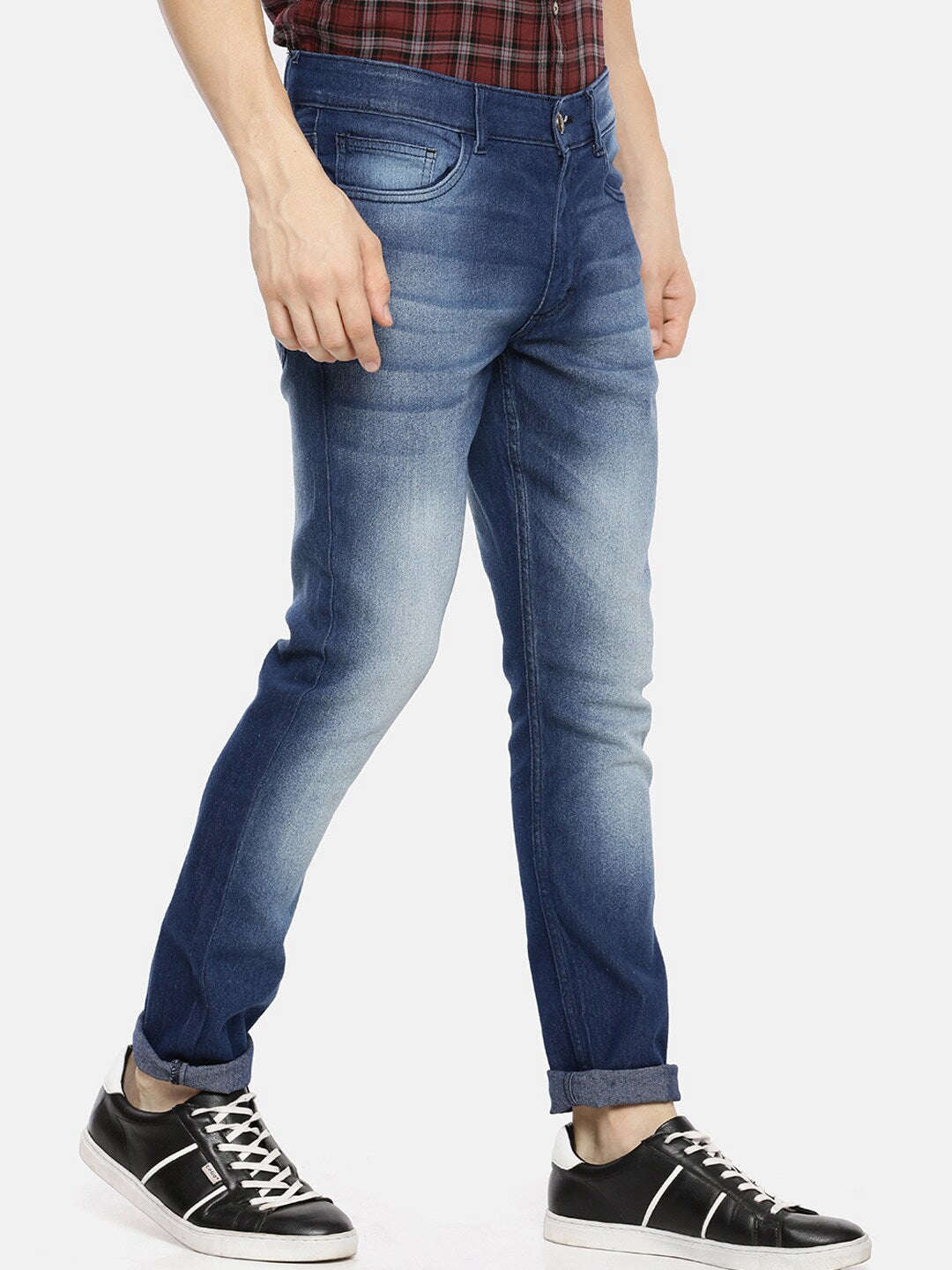 Shop Men Solid Jeans Online.