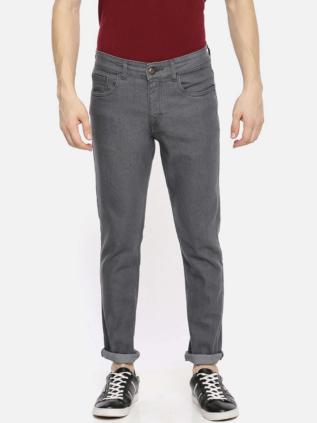 Shop Men Solid Jeans Online.