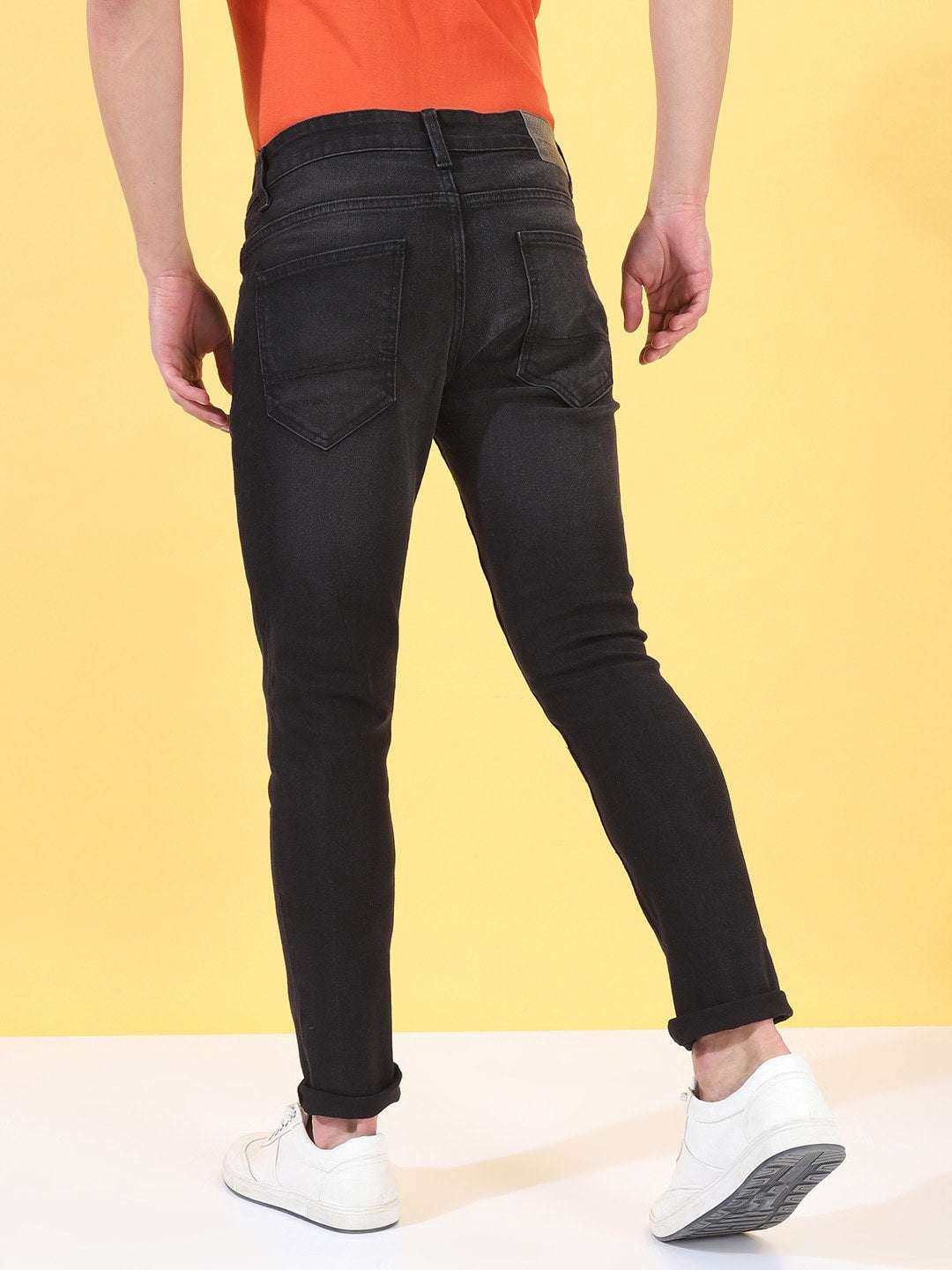 Shop Men Solid Jeans Online.