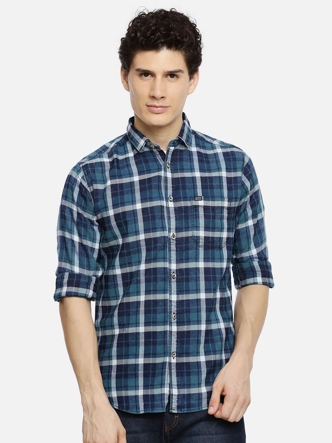 Shop Men Checkered Shirt Online.