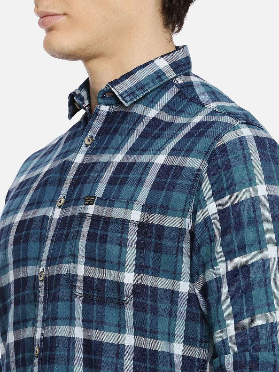 Shop Men Checkered Shirt Online.