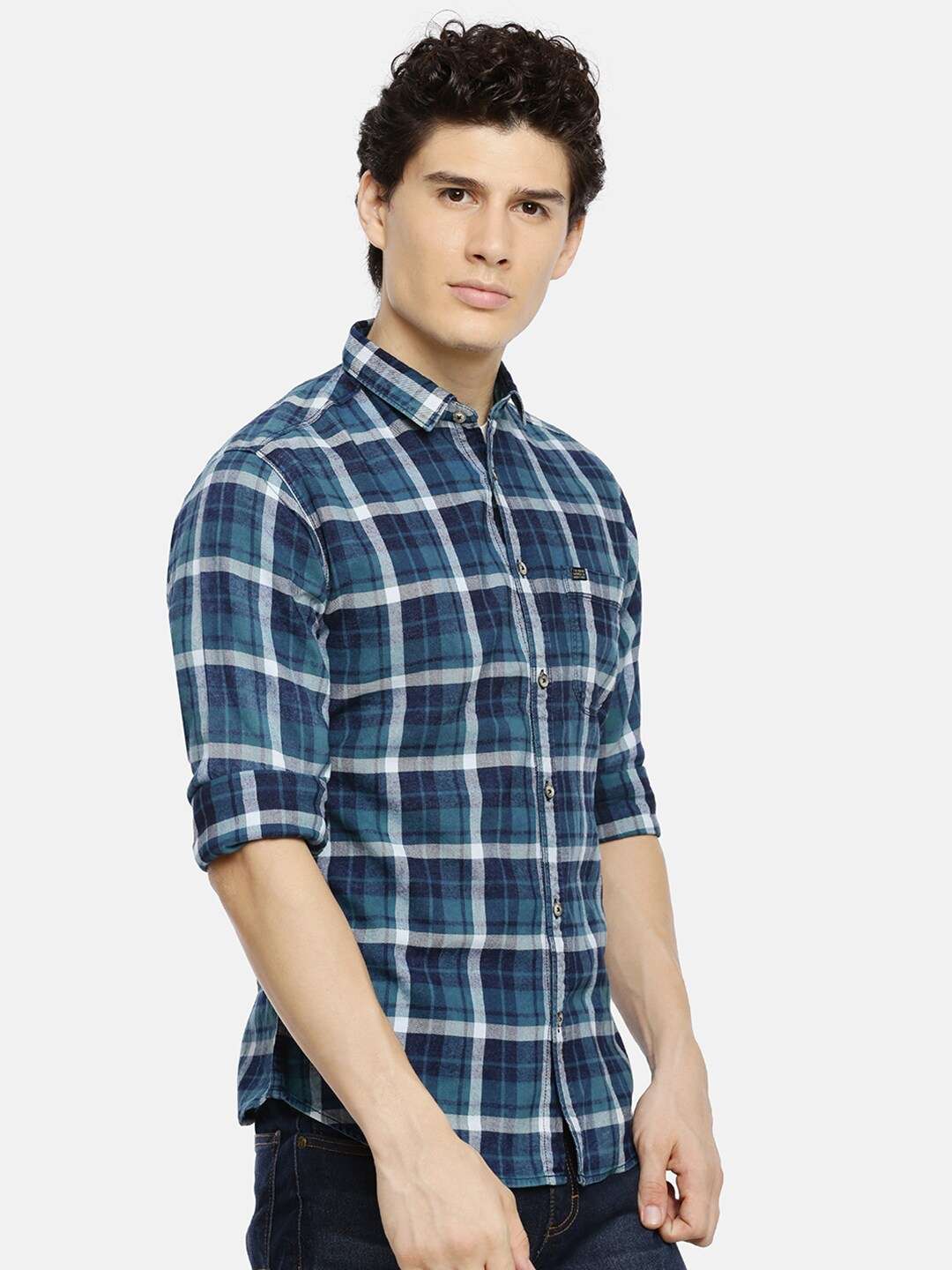 Shop Men Checkered Shirt Online.