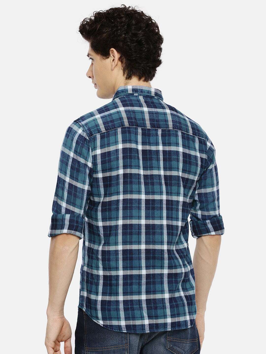 Shop Men Checkered Shirt Online.