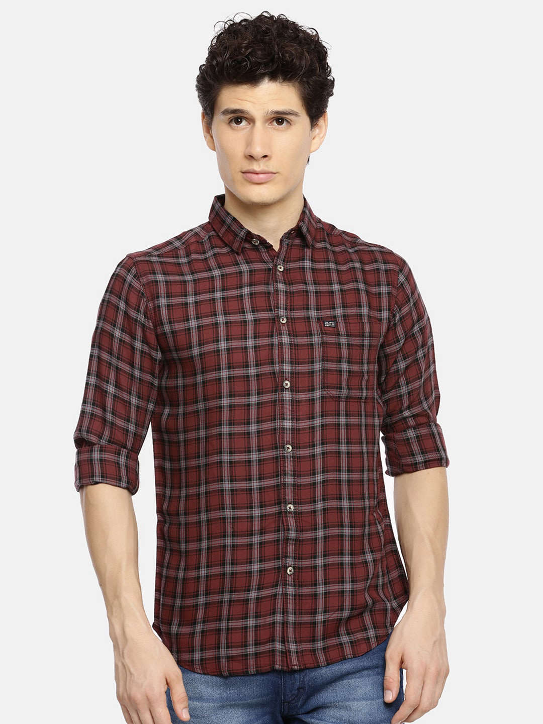 Shop Men Checkered Shirt Online.