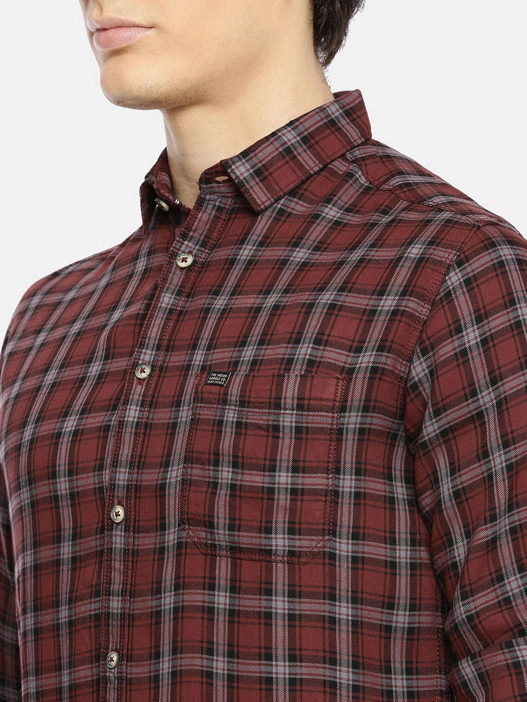 Shop Men Checkered Shirt Online.