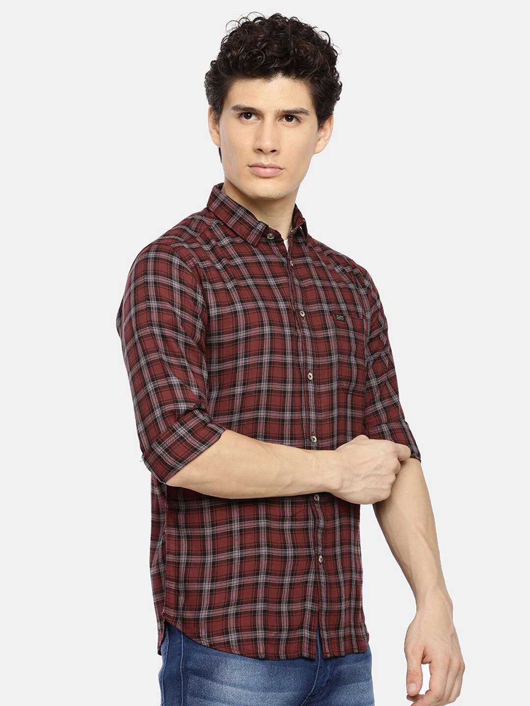 Shop Men Checkered Shirt Online.