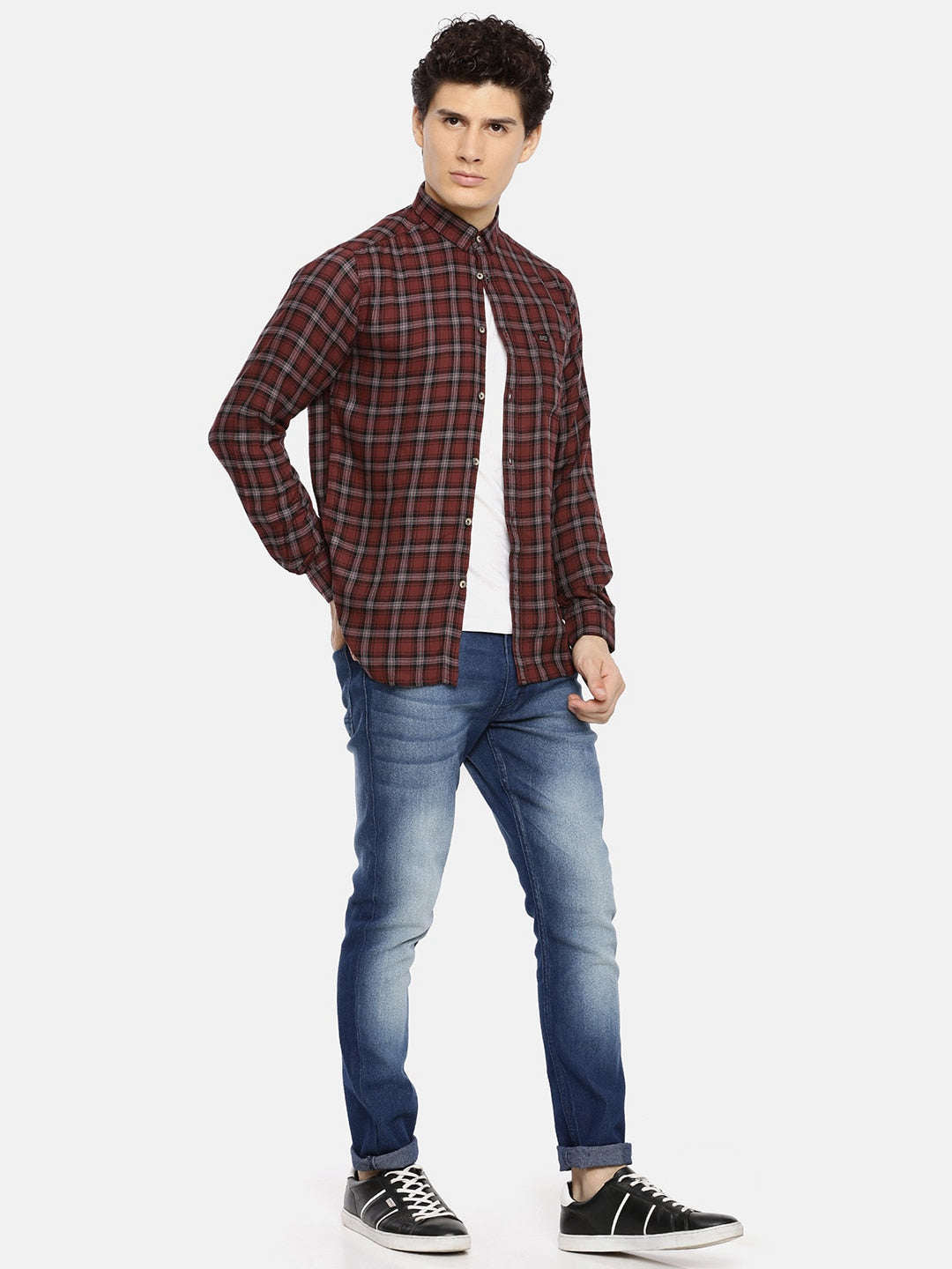 Shop Men Checkered Shirt Online.