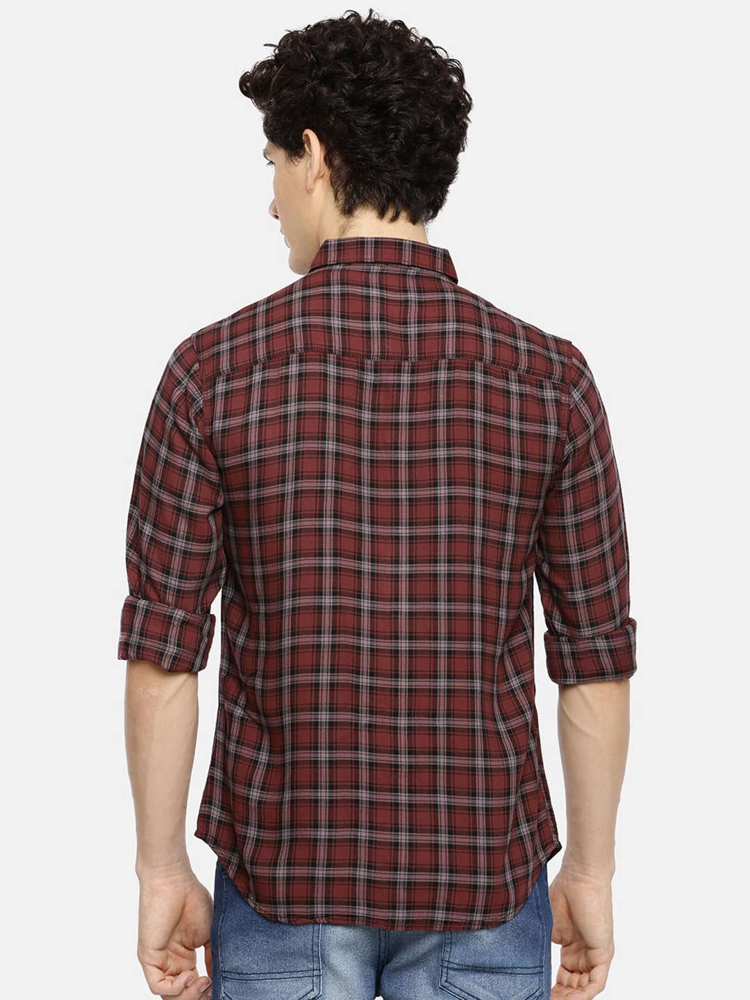 Shop Men Checkered Shirt Online.