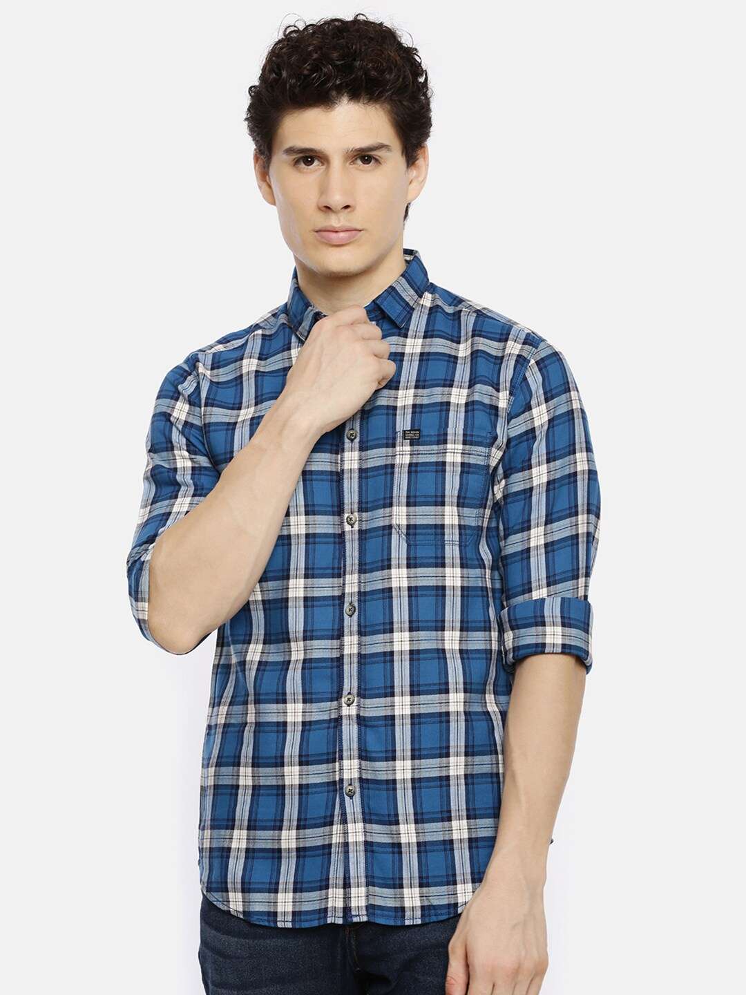 Shop Men Checkered Shirt Online.