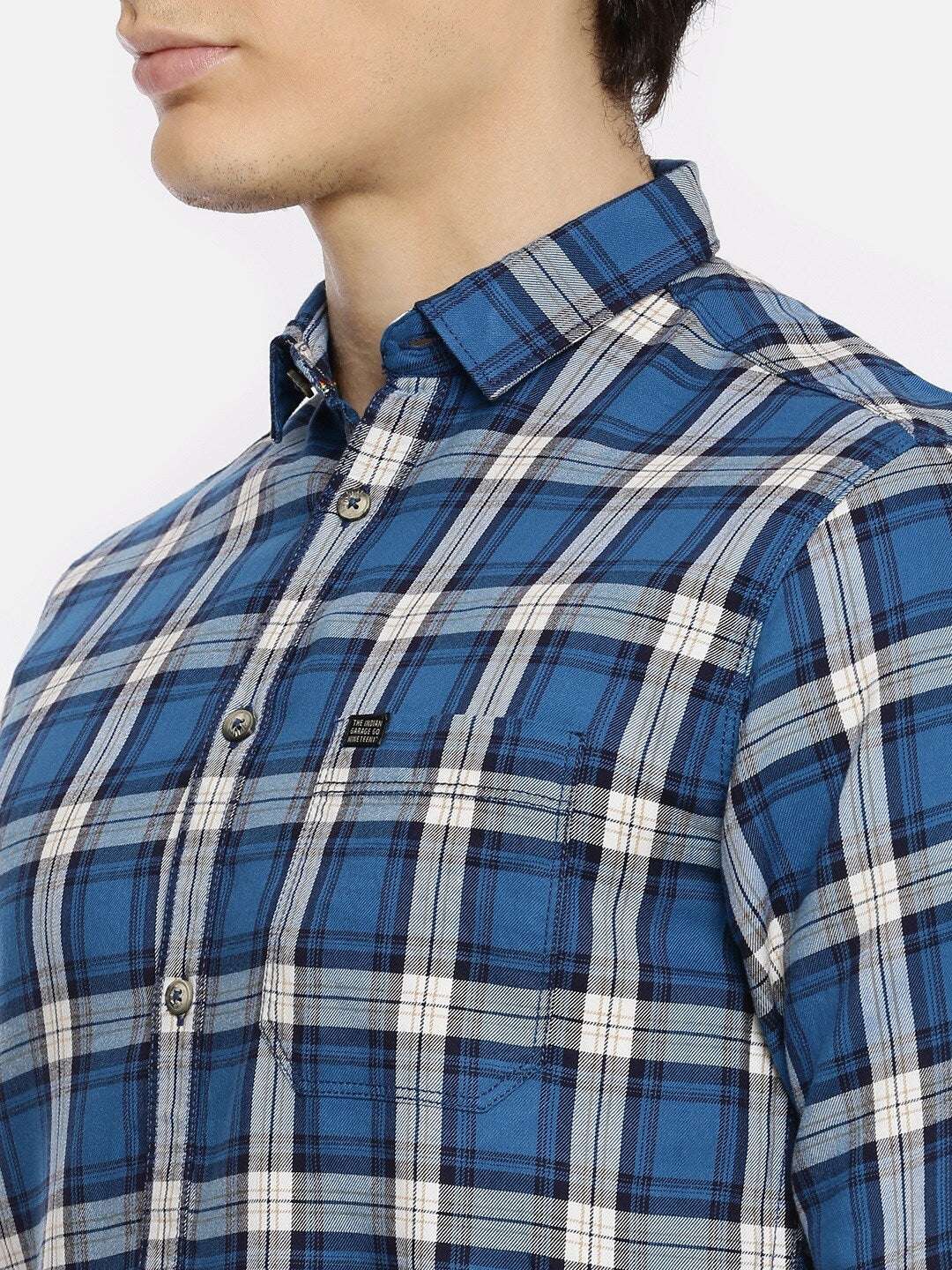 Shop Men Checkered Shirt Online.