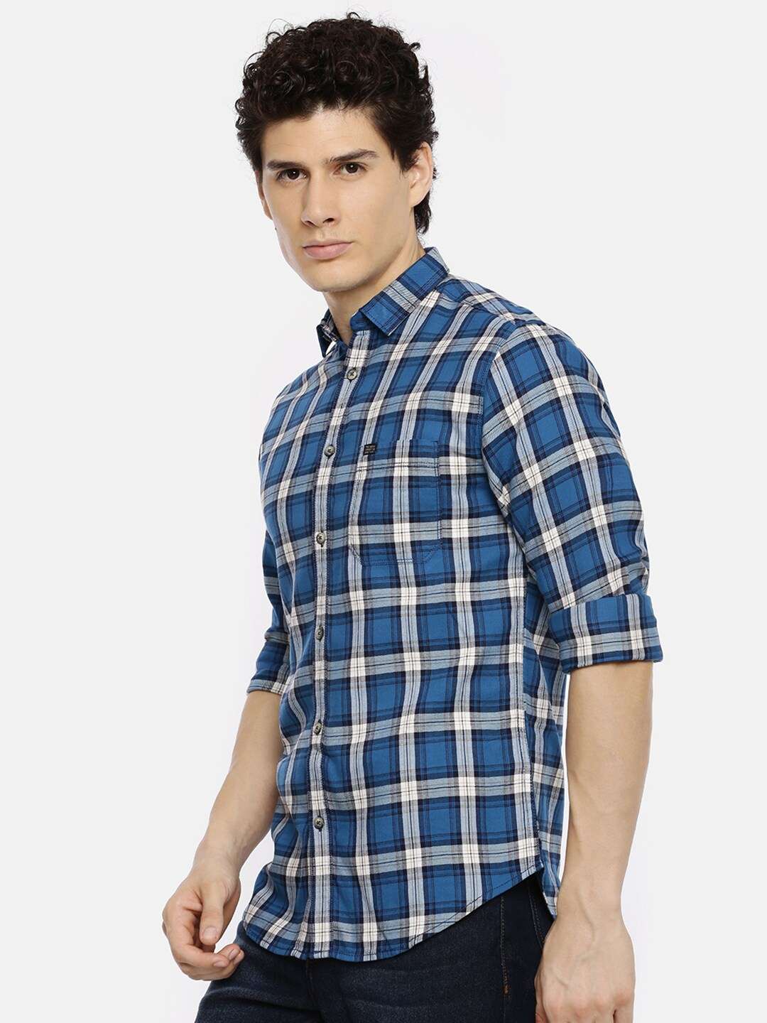 Shop Men Checkered Shirt Online.